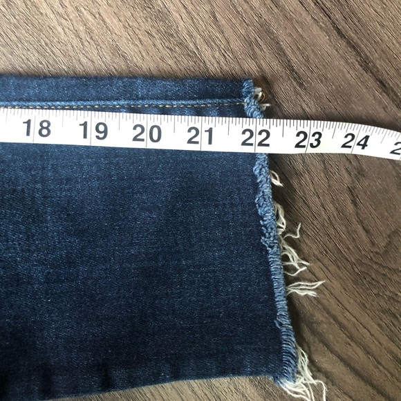 Judy Blue Jeans Skinny Fit Ankle Raw Hem 5/27 (26x22) Style#JB82110DK - Picture 9 of 9